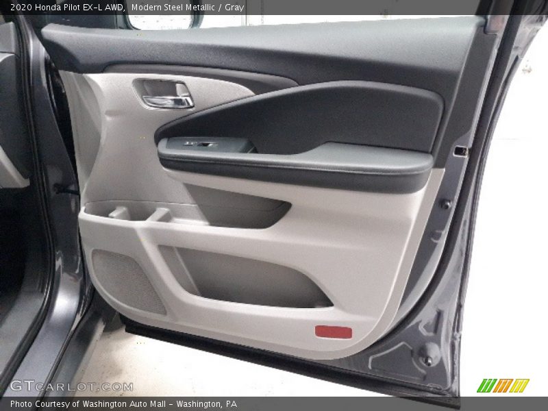 Modern Steel Metallic / Gray 2020 Honda Pilot EX-L AWD