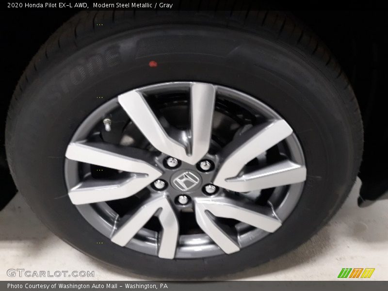 Modern Steel Metallic / Gray 2020 Honda Pilot EX-L AWD