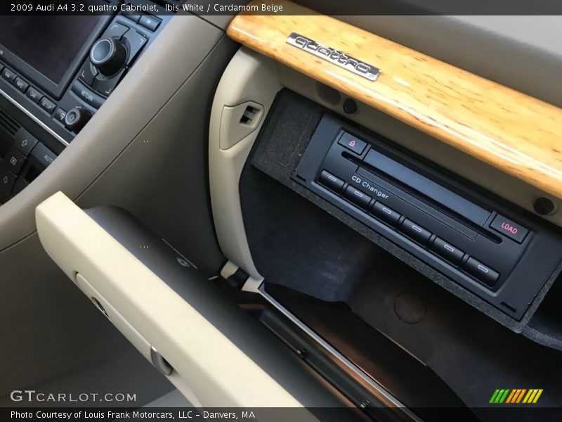 Ibis White / Cardamom Beige 2009 Audi A4 3.2 quattro Cabriolet