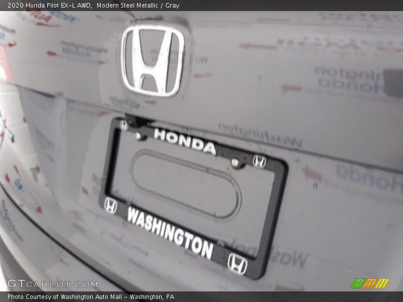 Modern Steel Metallic / Gray 2020 Honda Pilot EX-L AWD