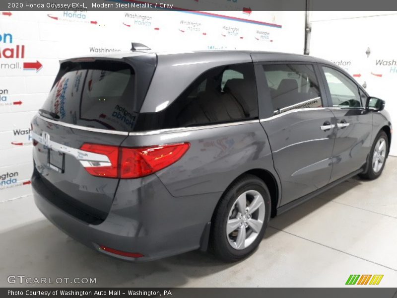 Modern Steel Metallic / Gray 2020 Honda Odyssey EX-L
