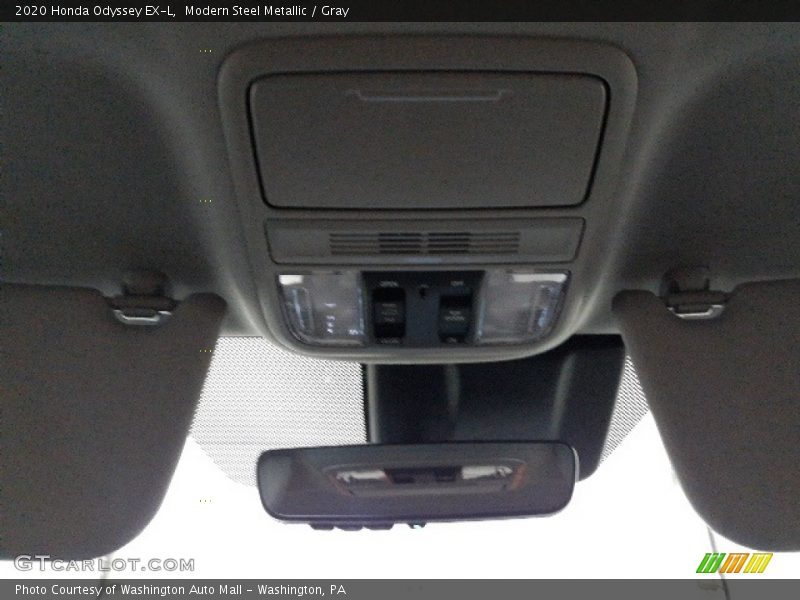 Modern Steel Metallic / Gray 2020 Honda Odyssey EX-L