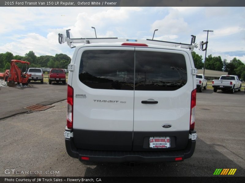 Oxford White / Pewter 2015 Ford Transit Van 150 LR Regular
