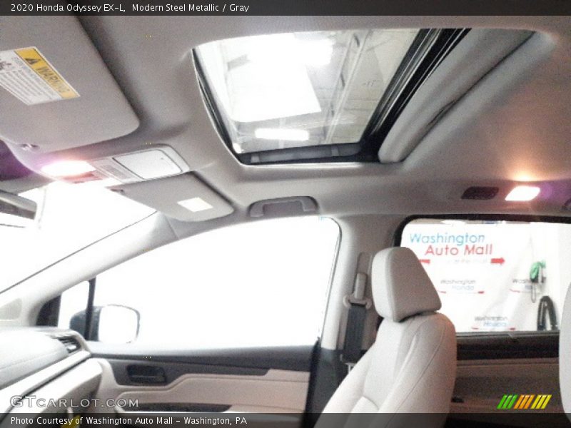 Modern Steel Metallic / Gray 2020 Honda Odyssey EX-L
