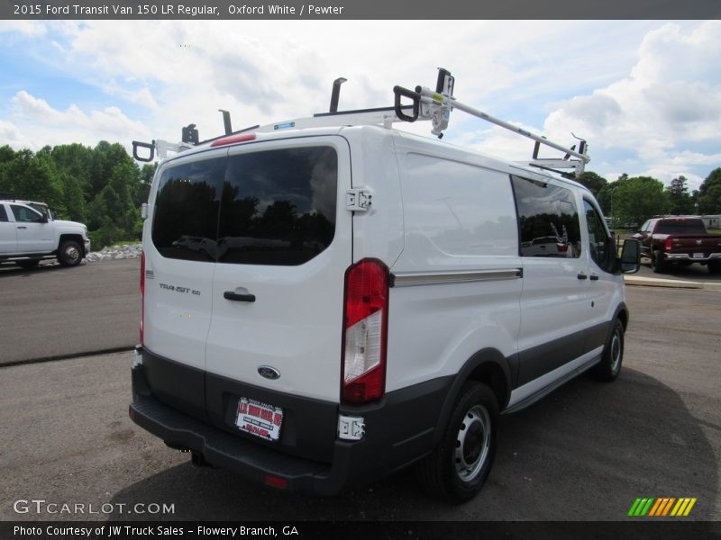 Oxford White / Pewter 2015 Ford Transit Van 150 LR Regular