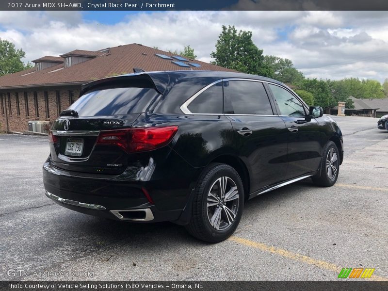 Crystal Black Pearl / Parchment 2017 Acura MDX SH-AWD