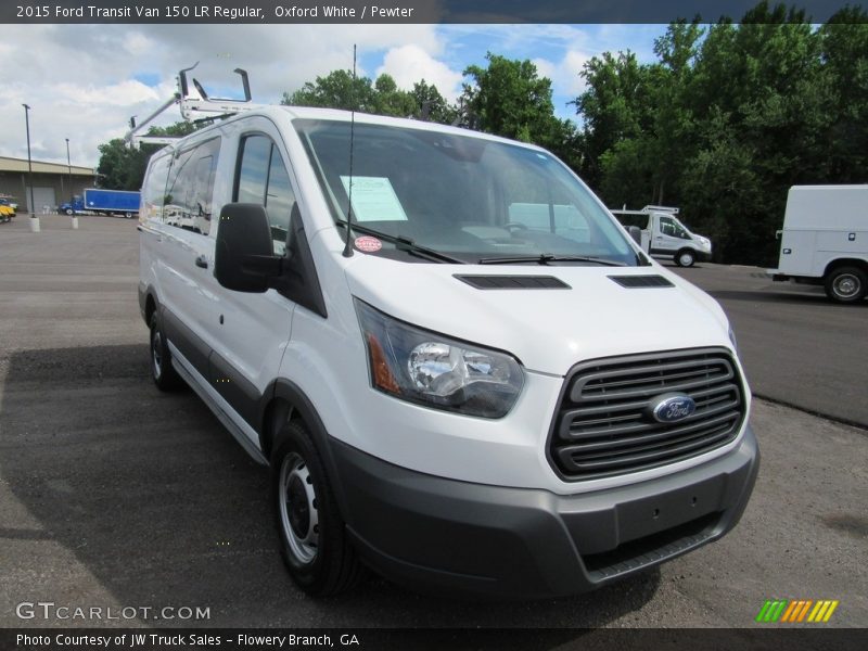 Oxford White / Pewter 2015 Ford Transit Van 150 LR Regular