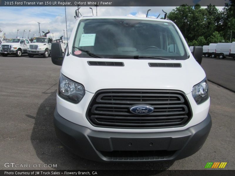 Oxford White / Pewter 2015 Ford Transit Van 150 LR Regular