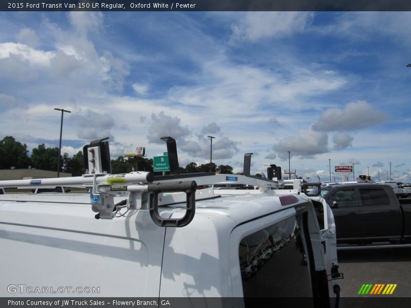 Oxford White / Pewter 2015 Ford Transit Van 150 LR Regular