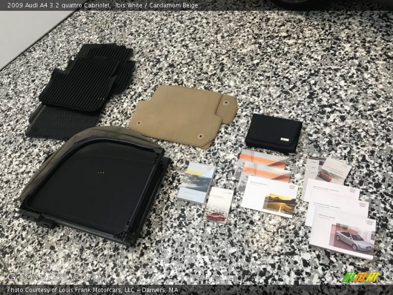Ibis White / Cardamom Beige 2009 Audi A4 3.2 quattro Cabriolet