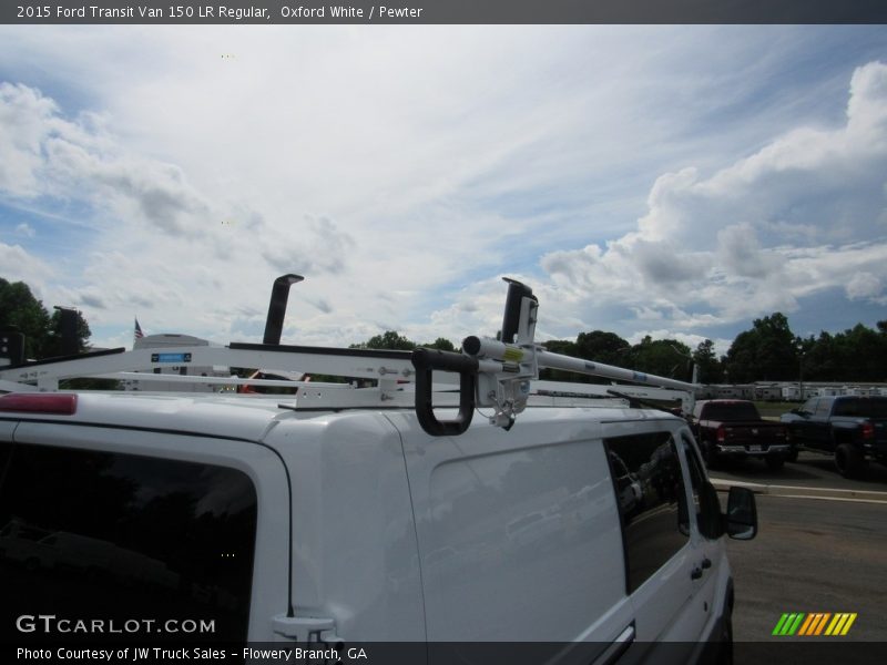 Oxford White / Pewter 2015 Ford Transit Van 150 LR Regular