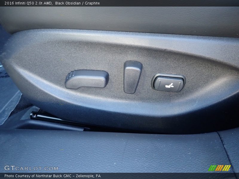 Black Obsidian / Graphite 2016 Infiniti Q50 2.0t AWD