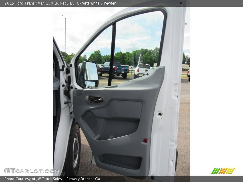 Oxford White / Pewter 2015 Ford Transit Van 150 LR Regular