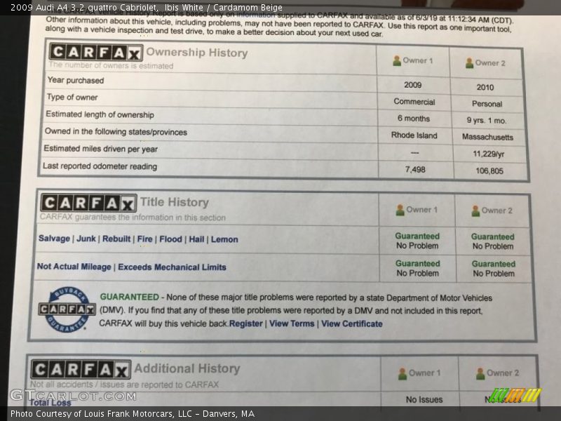Ibis White / Cardamom Beige 2009 Audi A4 3.2 quattro Cabriolet