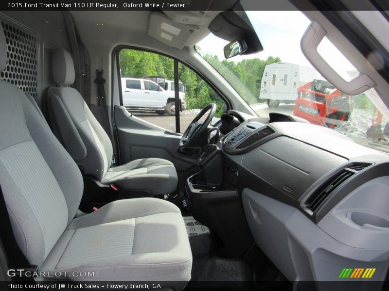 Oxford White / Pewter 2015 Ford Transit Van 150 LR Regular
