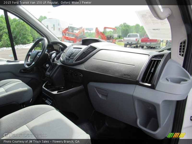 Oxford White / Pewter 2015 Ford Transit Van 150 LR Regular