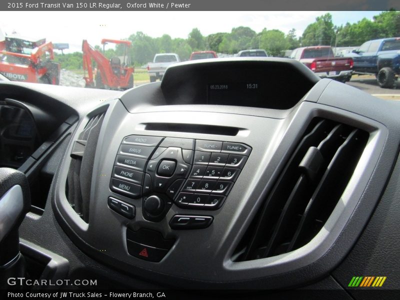 Oxford White / Pewter 2015 Ford Transit Van 150 LR Regular
