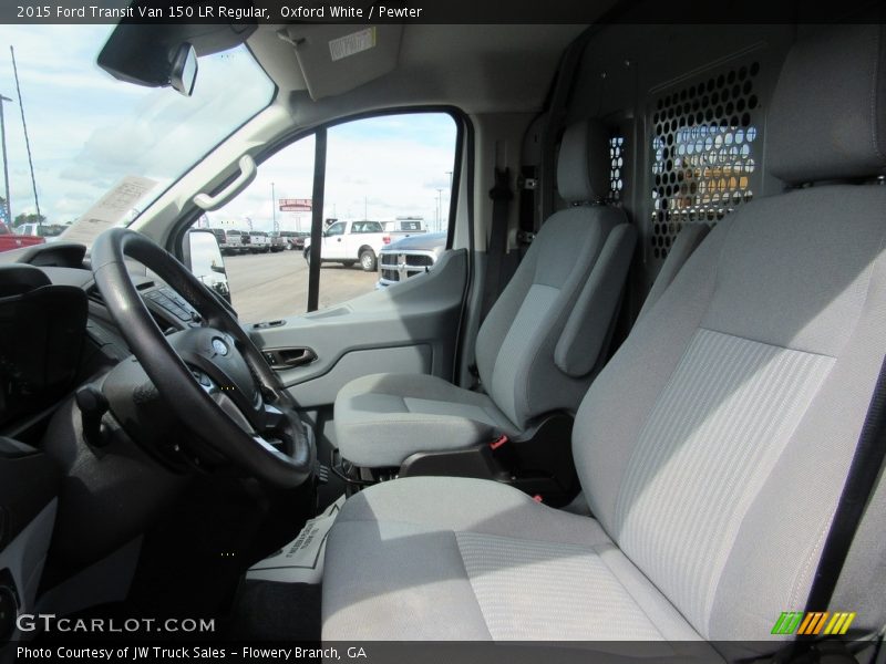 Oxford White / Pewter 2015 Ford Transit Van 150 LR Regular