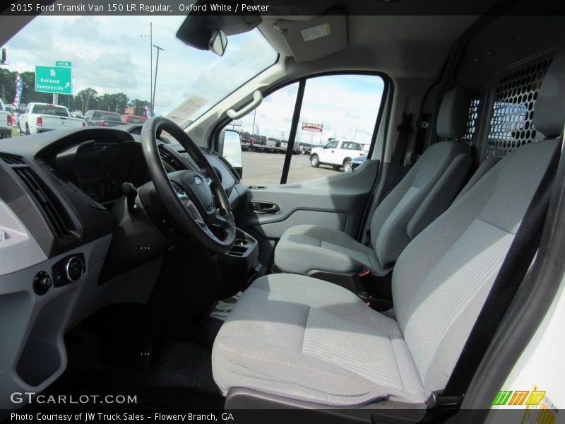 Oxford White / Pewter 2015 Ford Transit Van 150 LR Regular
