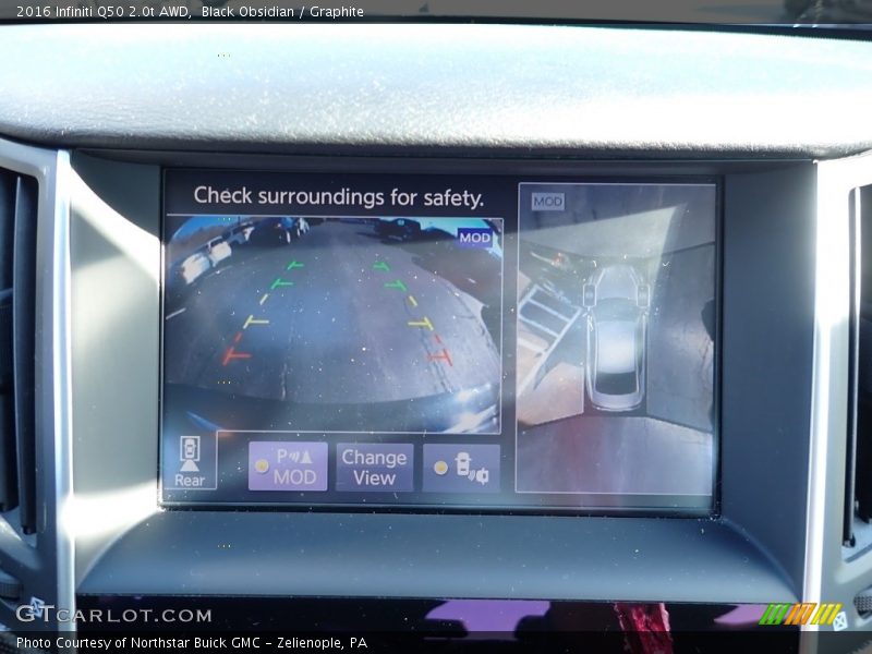 Black Obsidian / Graphite 2016 Infiniti Q50 2.0t AWD