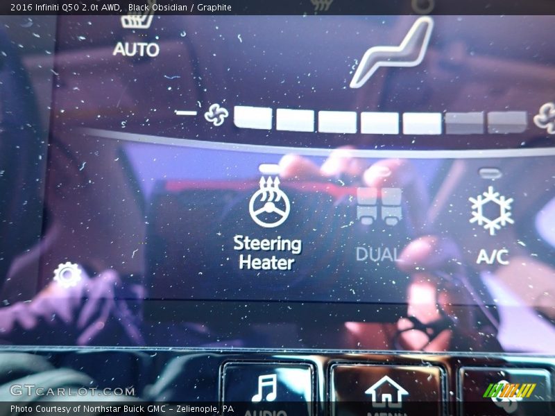 Black Obsidian / Graphite 2016 Infiniti Q50 2.0t AWD