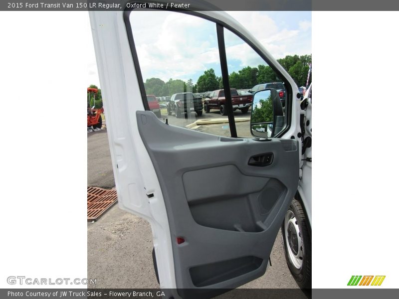 Oxford White / Pewter 2015 Ford Transit Van 150 LR Regular