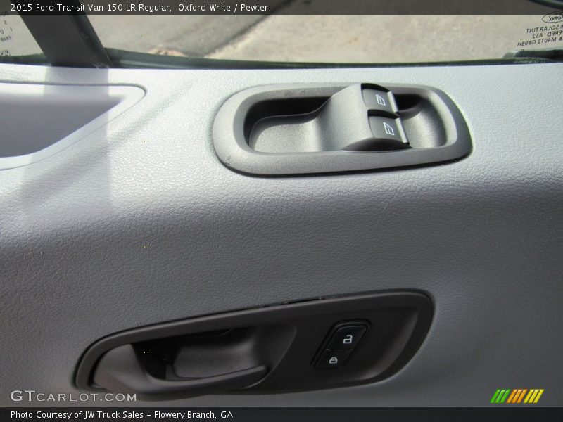 Oxford White / Pewter 2015 Ford Transit Van 150 LR Regular