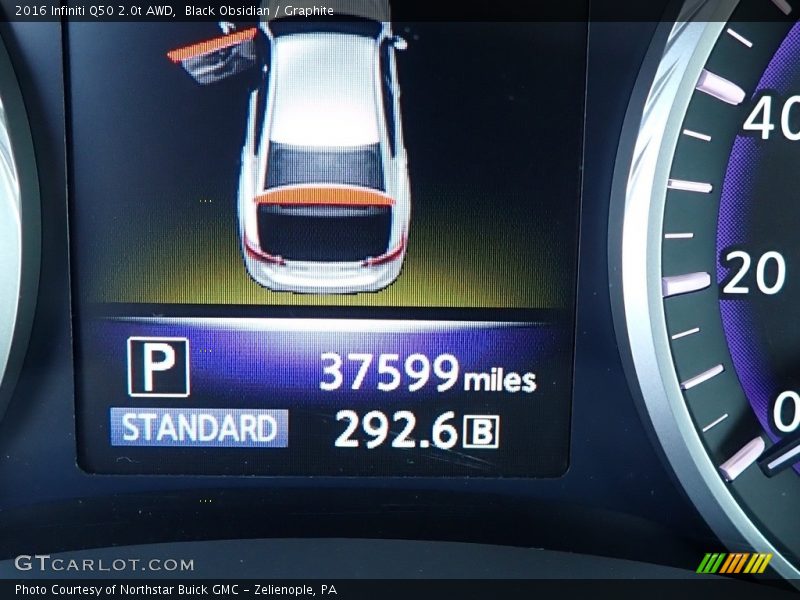 Black Obsidian / Graphite 2016 Infiniti Q50 2.0t AWD