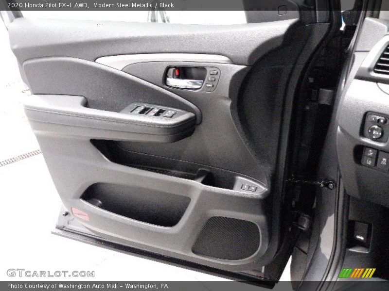 Modern Steel Metallic / Black 2020 Honda Pilot EX-L AWD