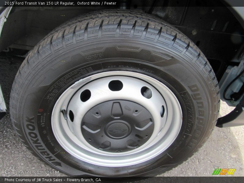 Oxford White / Pewter 2015 Ford Transit Van 150 LR Regular