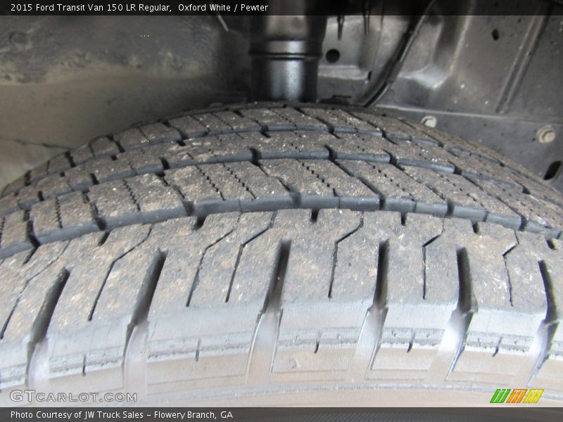 Oxford White / Pewter 2015 Ford Transit Van 150 LR Regular