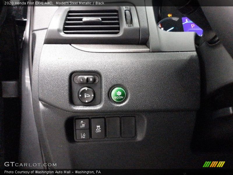 Modern Steel Metallic / Black 2020 Honda Pilot EX-L AWD