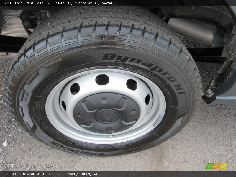 Oxford White / Pewter 2015 Ford Transit Van 150 LR Regular
