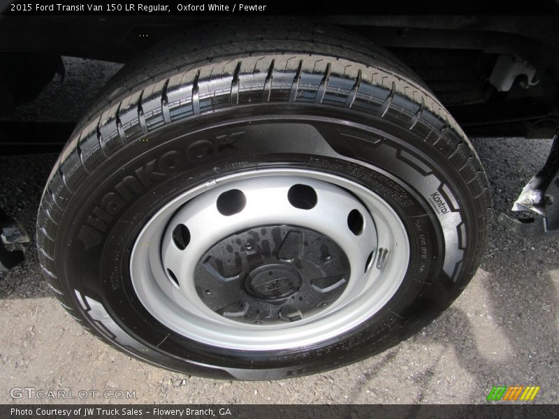 Oxford White / Pewter 2015 Ford Transit Van 150 LR Regular