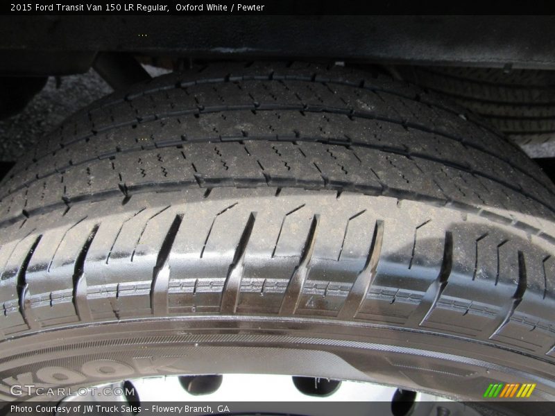 Oxford White / Pewter 2015 Ford Transit Van 150 LR Regular
