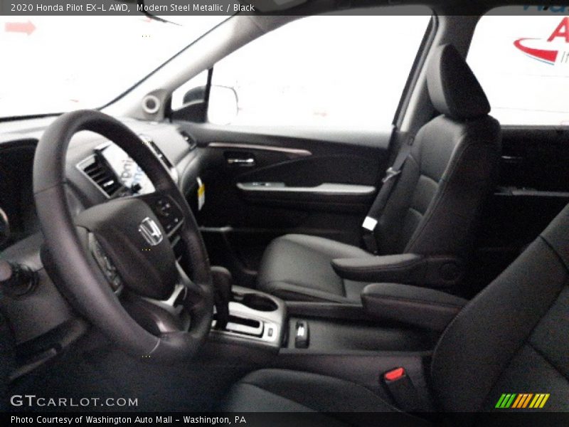 Modern Steel Metallic / Black 2020 Honda Pilot EX-L AWD