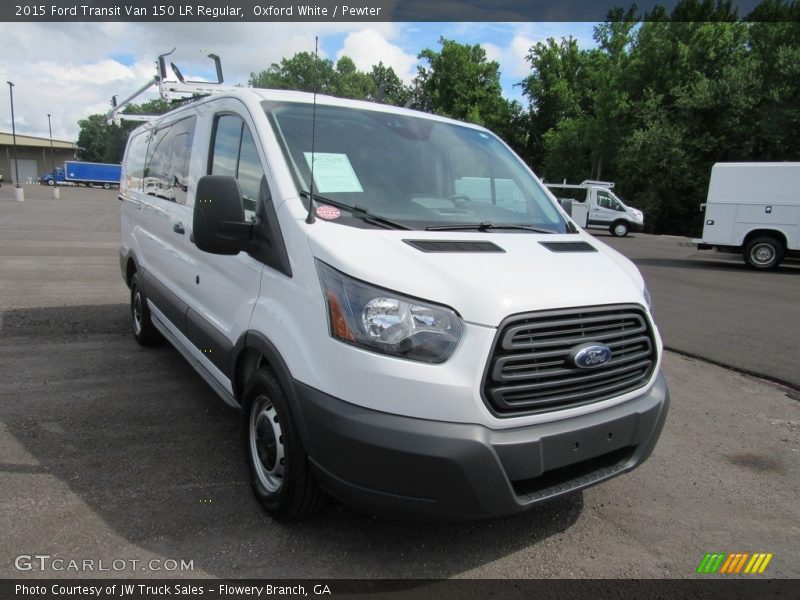 Oxford White / Pewter 2015 Ford Transit Van 150 LR Regular