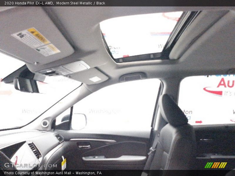 Modern Steel Metallic / Black 2020 Honda Pilot EX-L AWD