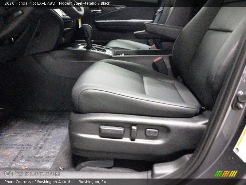 Modern Steel Metallic / Black 2020 Honda Pilot EX-L AWD