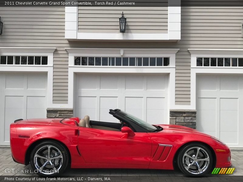  2011 Corvette Grand Sport Convertible Torch Red