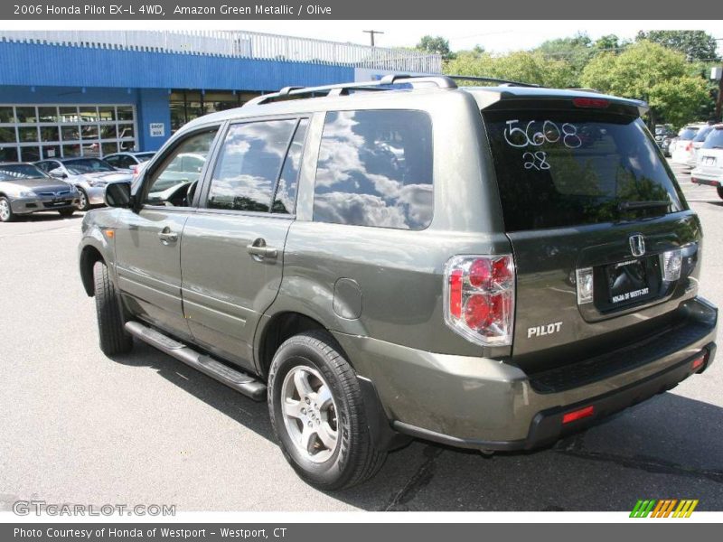 Amazon Green Metallic / Olive 2006 Honda Pilot EX-L 4WD