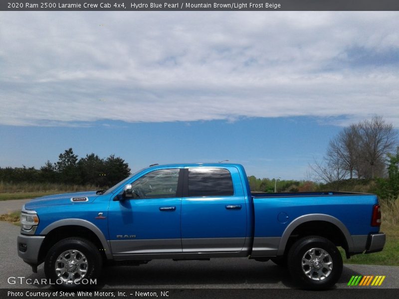  2020 2500 Laramie Crew Cab 4x4 Hydro Blue Pearl