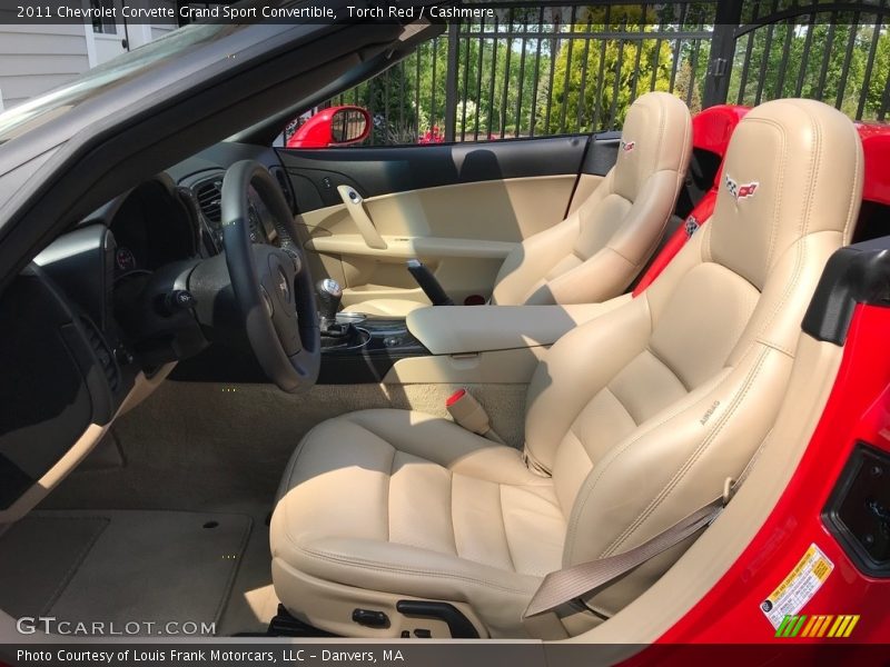 Front Seat of 2011 Corvette Grand Sport Convertible