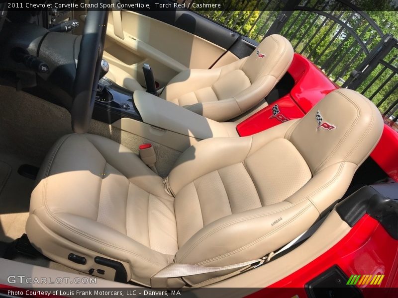 Front Seat of 2011 Corvette Grand Sport Convertible