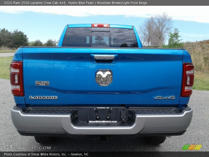 Hydro Blue Pearl / Mountain Brown/Light Frost Beige 2020 Ram 2500 Laramie Crew Cab 4x4