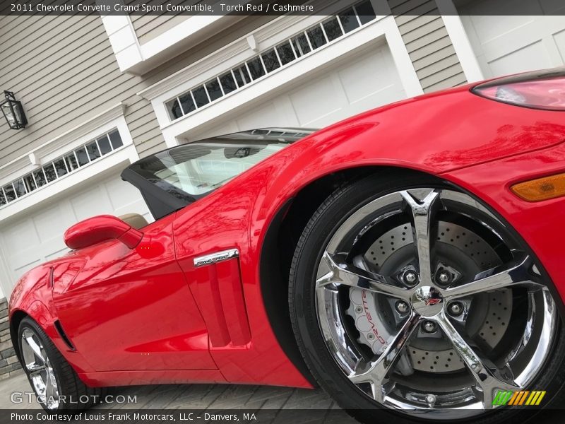 Torch Red / Cashmere 2011 Chevrolet Corvette Grand Sport Convertible