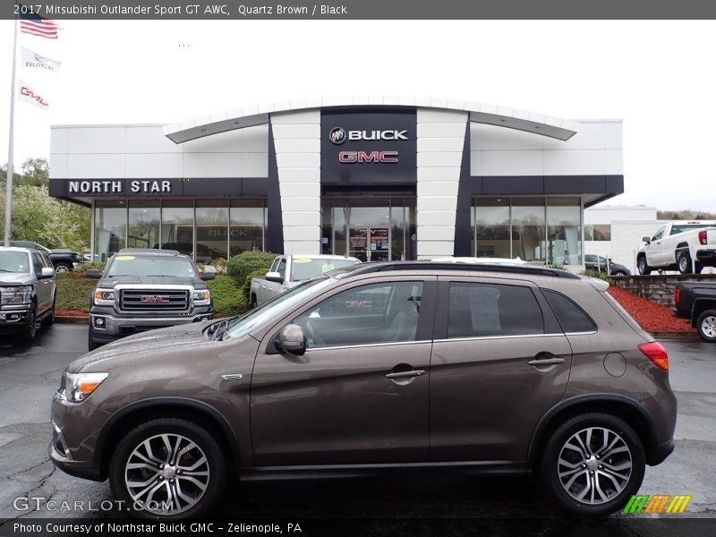Quartz Brown / Black 2017 Mitsubishi Outlander Sport GT AWC