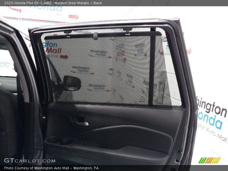 Modern Steel Metallic / Black 2020 Honda Pilot EX-L AWD