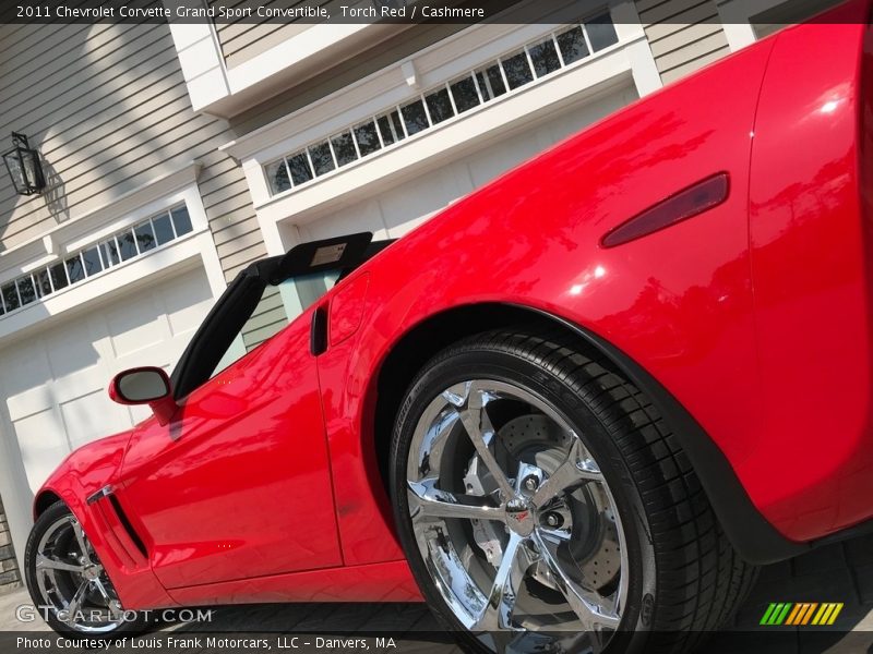 Torch Red / Cashmere 2011 Chevrolet Corvette Grand Sport Convertible