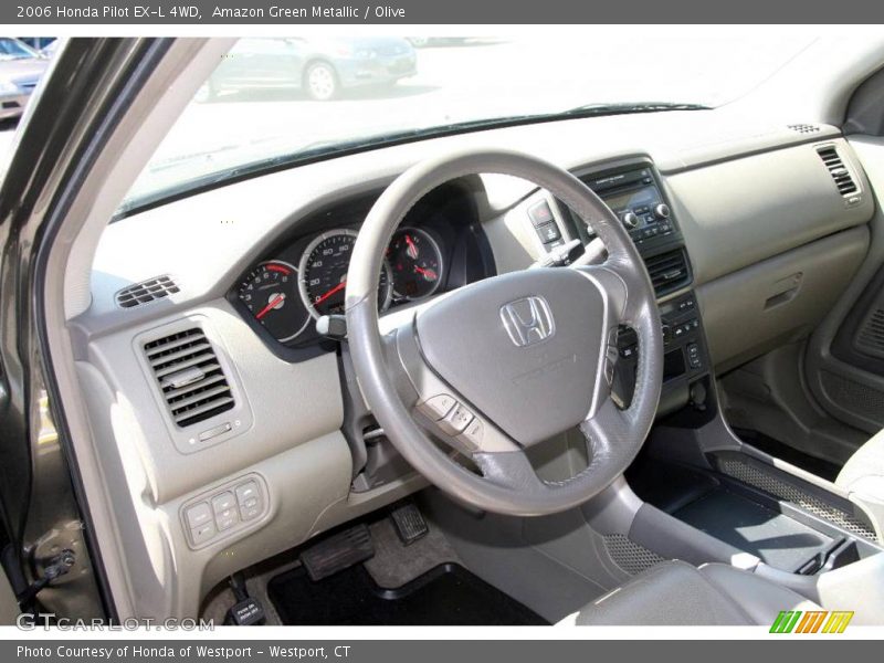 Amazon Green Metallic / Olive 2006 Honda Pilot EX-L 4WD